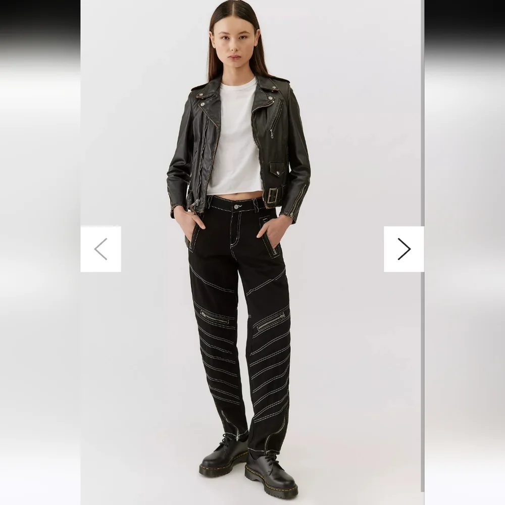 BDG Urban Outfitters Tapered Moto‎ 100% Cotton Jeans Size 27